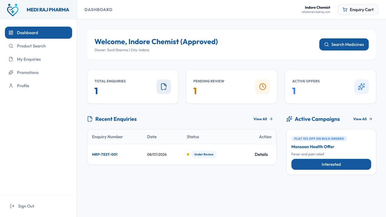 Retailer Portal